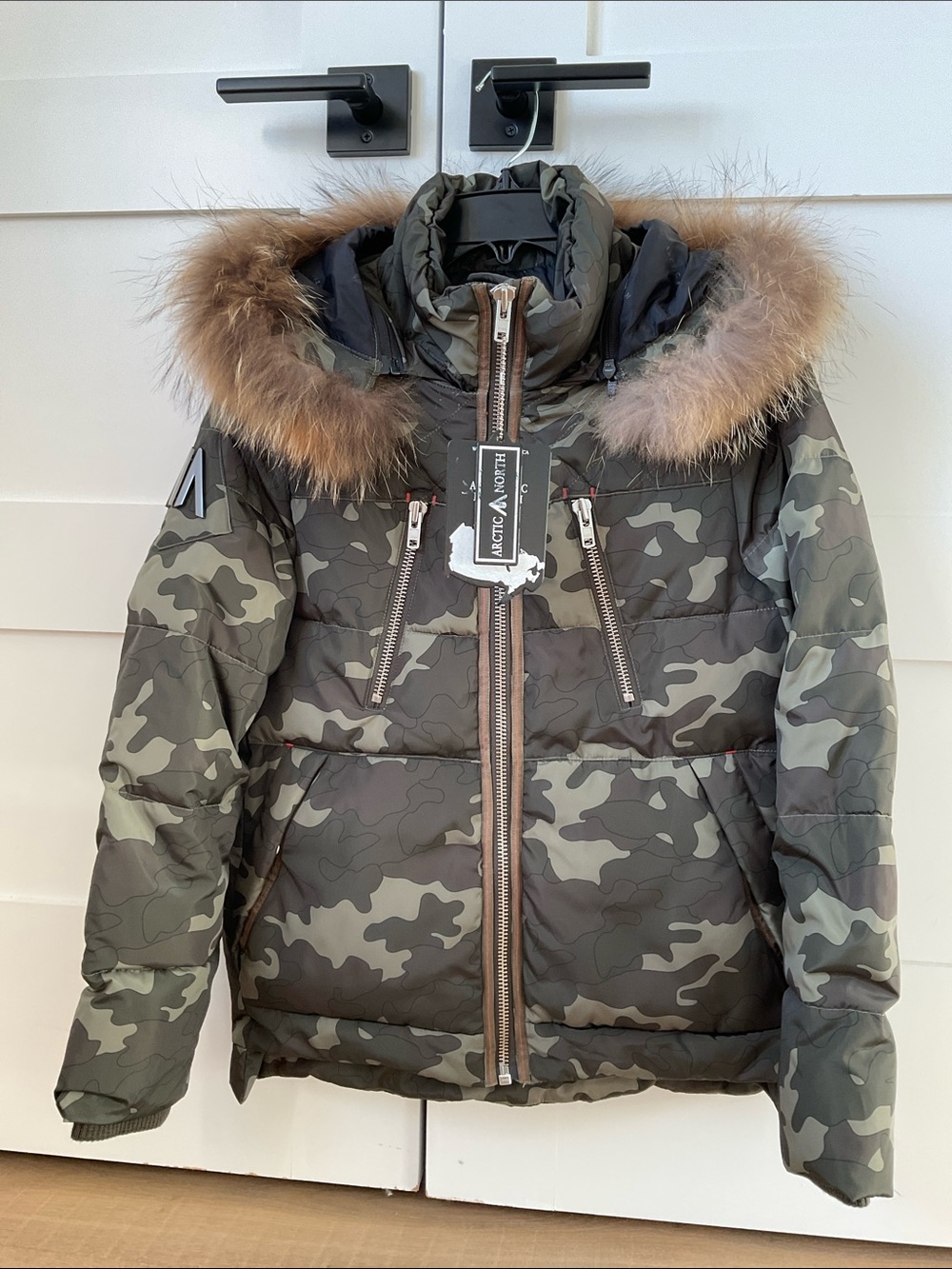 NWT Women's Arctic North CAMO AN903W winter jacket / Size Small